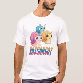 Nascargot | カタツムリ レース 冗談デザイン tシャツ