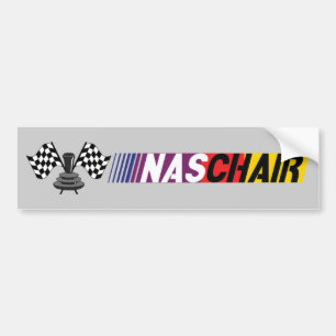NASCHAIRのバンパーステッカー バンパーステッカー