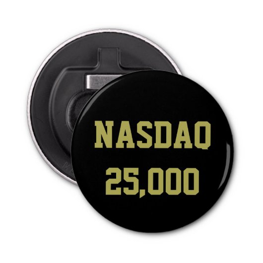 NASDAQ 25000 Stock Market Celebration 栓抜き (正面)