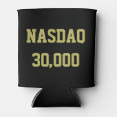 NASDAQ 3万 - 株式市場のお祝い 缶クーラー (正面)