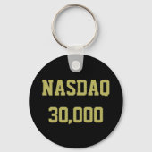 NASDAQ 30000 株式市場のお祝い キーホルダー (裏面)