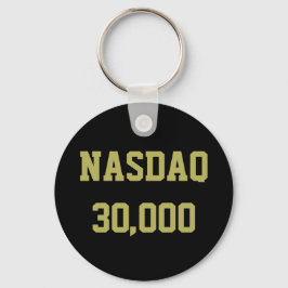 NASDAQ 30000 Stock Market Celebration キーホルダー