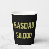 NASDAQ 30000 Stock Market Celebration 紙コップ (正面)