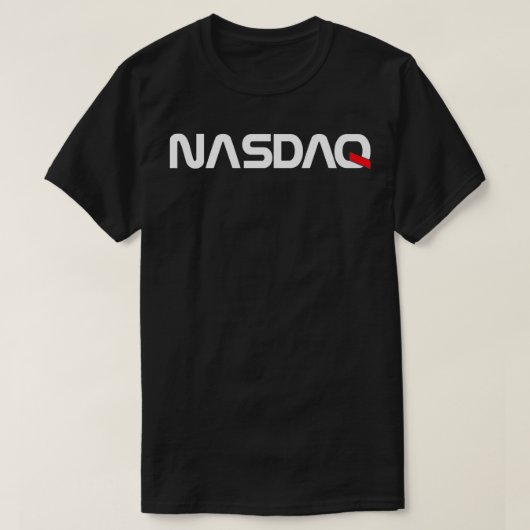 Nasdaq 6 tシャツ (デザイン正面)