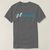 Nasdaq Stock Market Exchange Logo Tシャツ (デザイン正面)