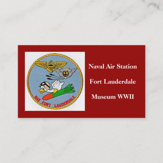 NASFLのロゴ 名刺 (正面)