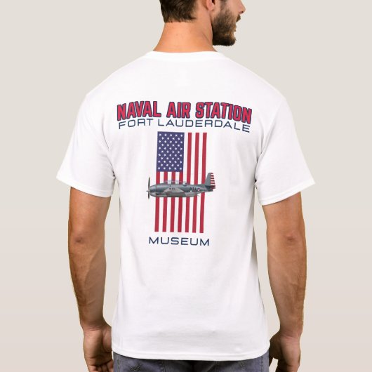 NASFL フォートローダーデール博物館 Tシャツ (裏面)