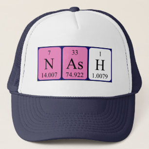 Nash周期表名hat キャップ