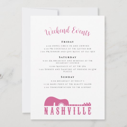 Nash BachloretteのBash 招待状 (裏面)