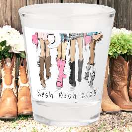 Nash Bashバチェロレッテファッションカウボーイブーツ年 ショットグラス