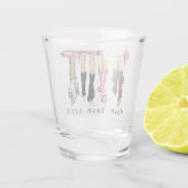 Nash Bashバチェロレッテファッションカウボーイブーツ年 ショットグラス (裏面)