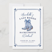 Nash Bashラストロデオバチェロレッテ 招待状 (正面)