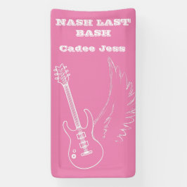 Nash Last Bashバチェロレッテバナー 横断幕