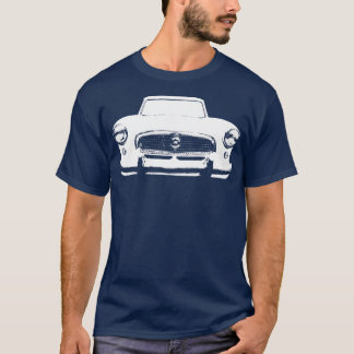 Nash Metropolitan 1950sクラシックモノブロックホワイト Tシャツ