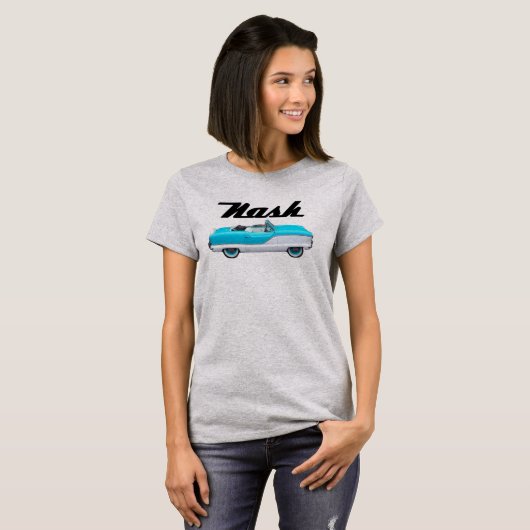 Nash 🚗 Metropolitan Automobile 🚘英国🇬🇧 Tシャツ (正面フル)