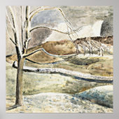 Nash - Moonrise over Cleeeve Hill ポスター (正面)