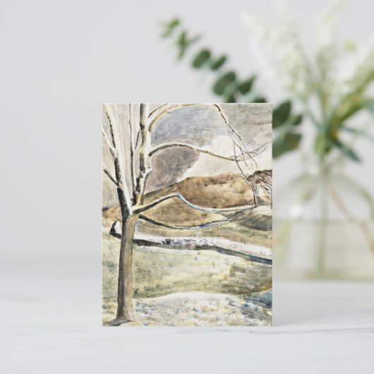 Nash - Moonrise over Cleeeve Hill ポストカード (スタンド正面)