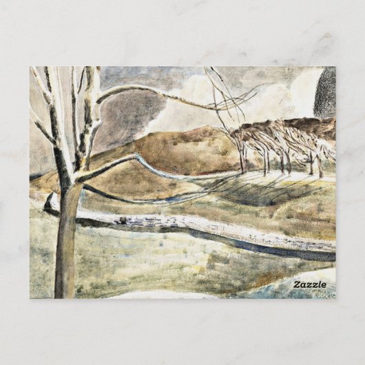 Nash - Moonrise over Cleeeve Hill ポストカード (裏面)