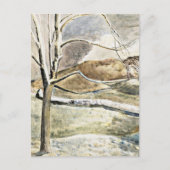 Nash - Moonrise over Cleeeve Hill ポストカード (正面)