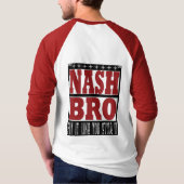 NashBro公式の08のワイシャツ Tシャツ (裏面)