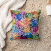 Nashik Maharashtra City Map クッション (ブランケット)