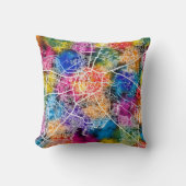 Nashik Maharashtra City Map クッション (正面)