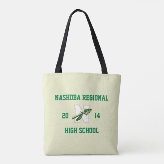Nashoba Regional H.S. – 常に首長 トートバッグ (裏面)