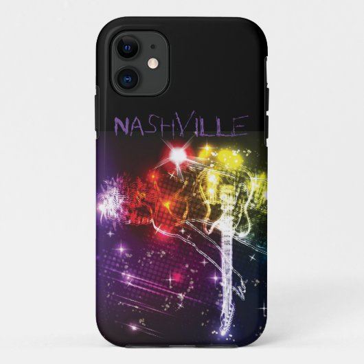 Nashvilleの星の中で電話ケース – ギタリストCas Case-Mate iPhoneケース (裏面)