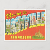 Nashvilleへの移動Tennヴィンテージの変更 案内ポストカード (正面)