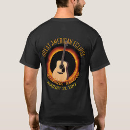 Nashville American 素晴らし Eclipseメンズシャツ Tシャツ