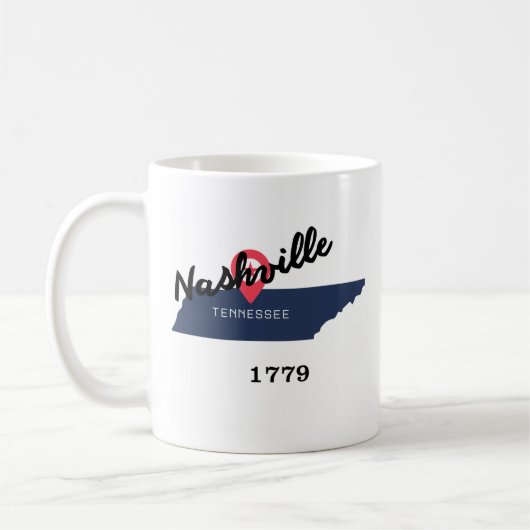 Nashville coffee mug  コーヒーマグカップ (左)