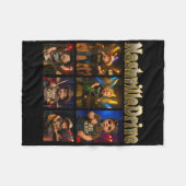 Nashville Drive Baby Characters  フリースブランケット (正面(横))