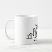 Nashville Skyline ～シティスケープデザイン コーヒーマグカップ (左)