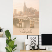 Nashville, Tennessee ポスター (ホームオフィス)