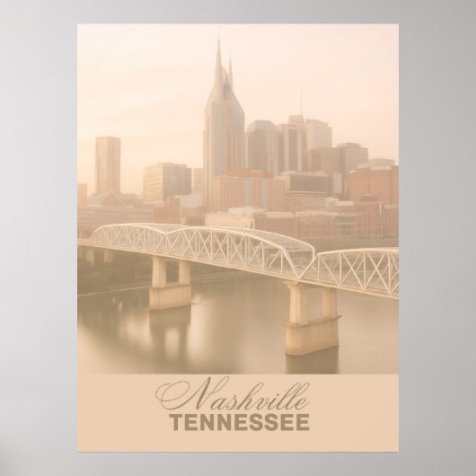 Nashville, Tennessee ポスター (正面)