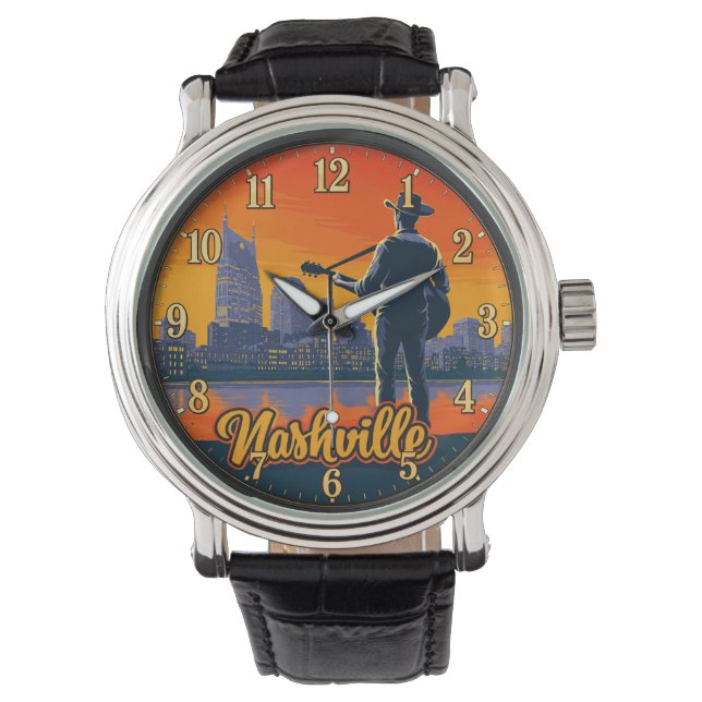Nashville Tennessee  腕時計 (正面)