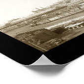 Nashville, TN鉄道写真1905 ポスター (角)