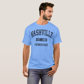 Nashvilleennesseen Athletic Sports girl Tシャツ (正面フル)