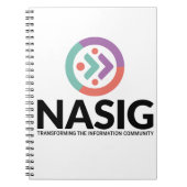 NASIGスパイラルバウンドノートブック ノートブック (正面)