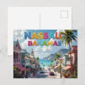 Nassau ポストカード (正面/裏面)