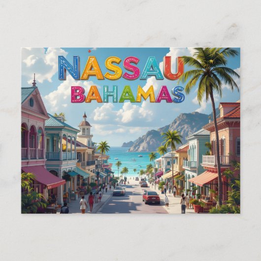 Nassau ポストカード (正面)