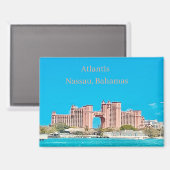 Nassau, Bahamas Atlantis Collectible Magnet マグネット (正面/裏面)