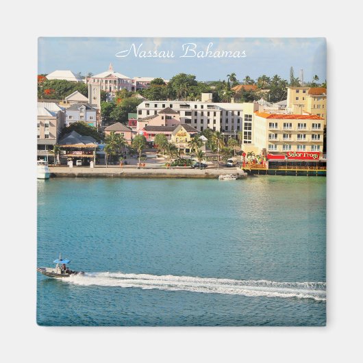 Nassau Bahamas、Photography of city, Senor Frogs マグネット (正面)