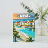 Nassau, pearl of the Bahamas ポストカード (スタンド正面)