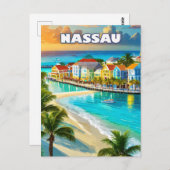 Nassau, pearl of the Bahamas ポストカード (正面/裏面)