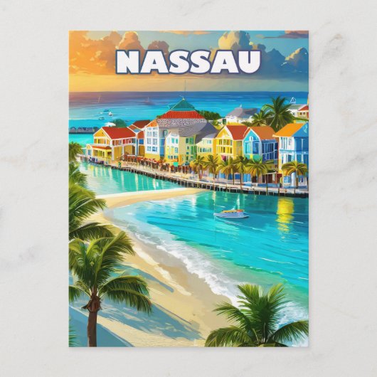 Nassau, pearl of the Bahamas ポストカード (正面)