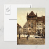Nassauerhaus, Nuremberg, Bavaria，ドイツ ポストカード (正面/裏面)