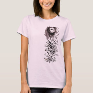 nastaleeq顔1200D Tシャツ