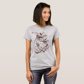 Nastaleeq sufi旋回ダンスD Tシャツ (正面フル)