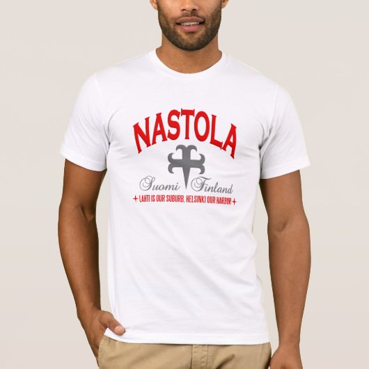 Nastolaのワイシャツ-スタイル及び色を選んで下さい Tシャツ (正面)